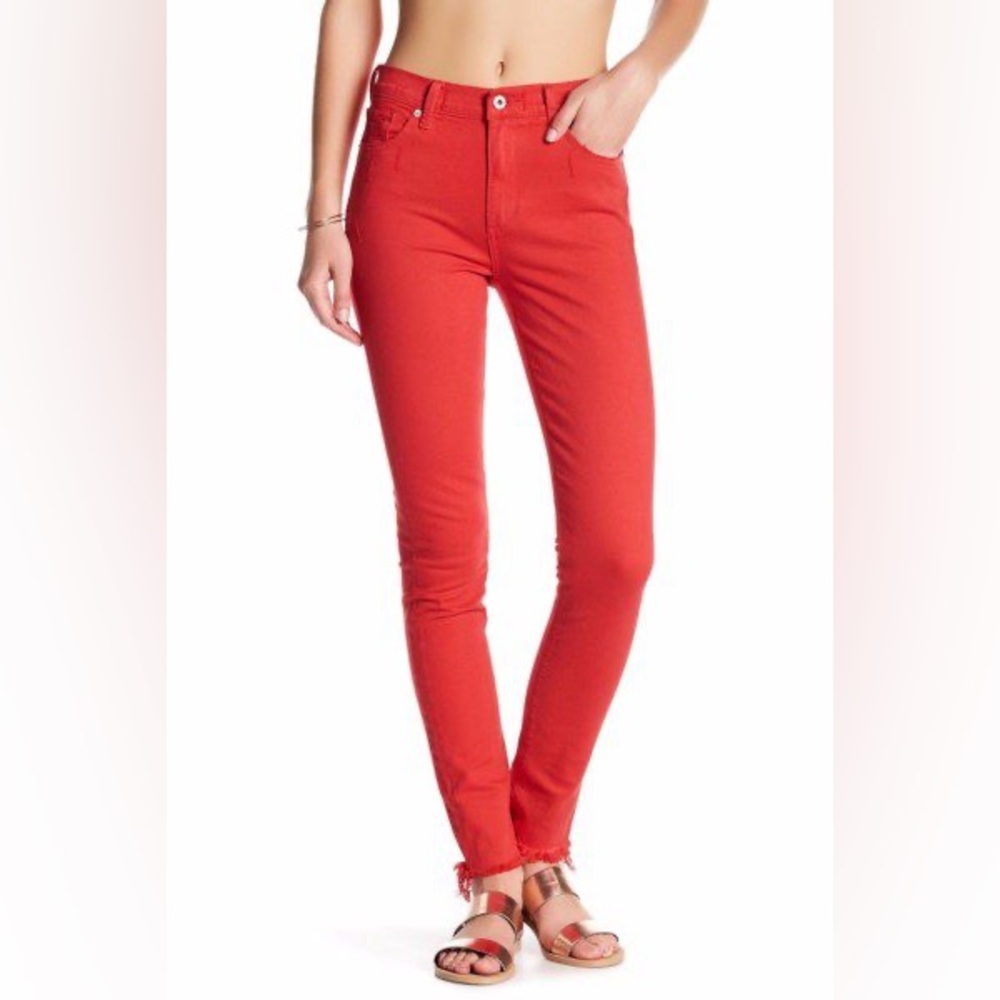 Lucky Brand Coral Women's Jeans raw hem